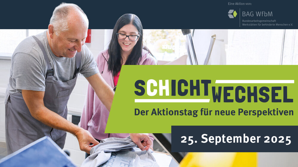 Abbildung: S(ch)ichtwechsel 2025 - Perspektiven tauschen, Inklusion erleben! Abbildung: S(ch)ichtwechsel 2025 - Perspektiven tauschen, Inklusion erleben!
