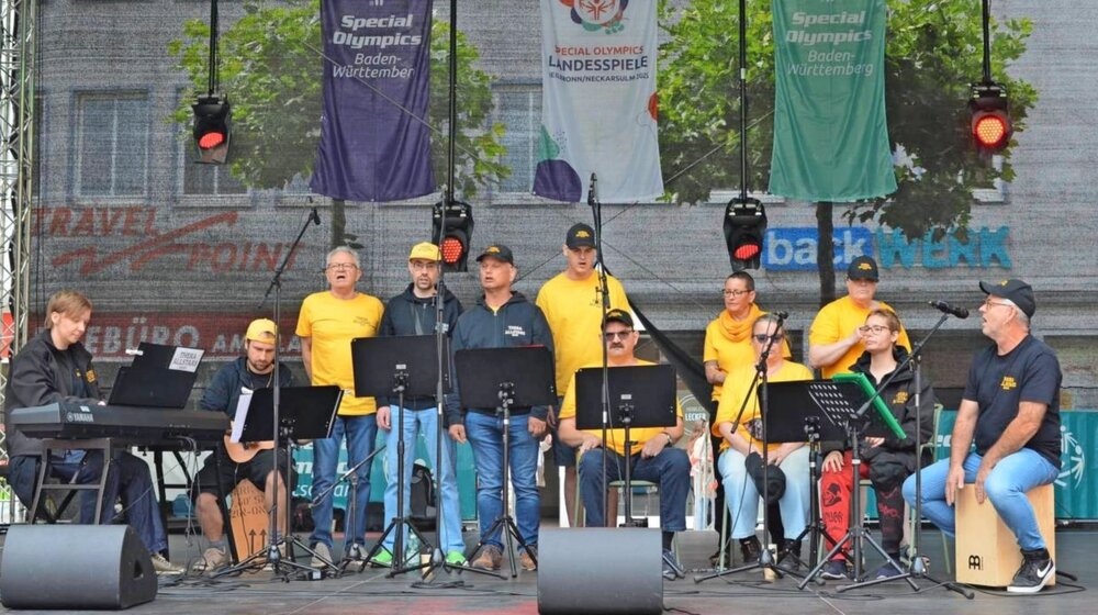 Abbildung: Festivalmeile bringt die Special Olympics in die Stadt Abbildung: Festivalmeile bringt die Special Olympics in die Stadt